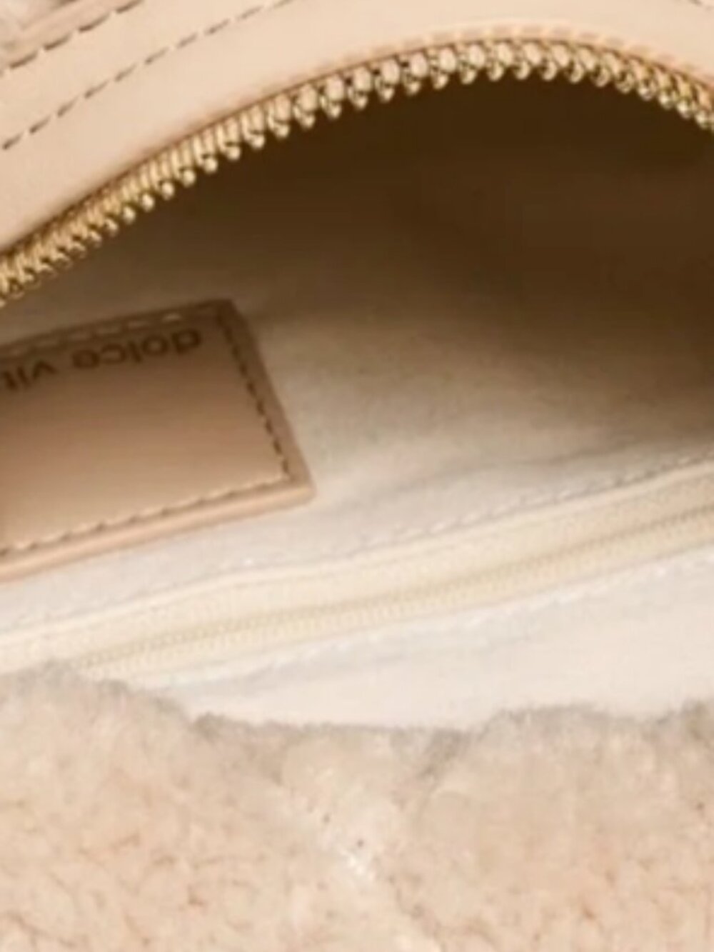 NWT Dolce Vita Frankie Faux Fur Satchel - Picture 15 of 16